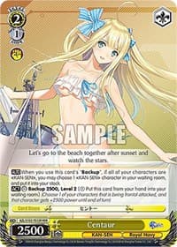 Centaur (RRR) - Azur Lane - Weiss Schwarz card