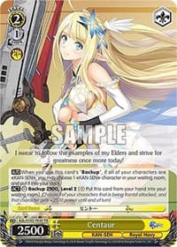 Centaur - Azur Lane - Weiss Schwarz card