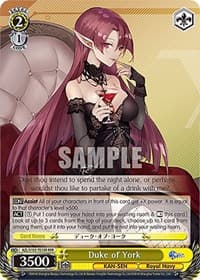 Duke of York (RRR) - Azur Lane - Weiss Schwarz card