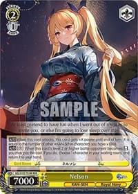 Nelson (RRR) - Azur Lane - Weiss Schwarz card