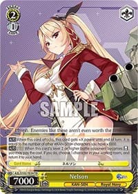 Nelson - Azur Lane - Weiss Schwarz card