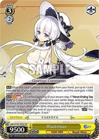Illustrious - Azur Lane - Weiss Schwarz card