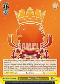 Royal Navy (RRR) - Azur Lane - Weiss Schwarz card