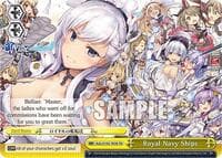 Royal Navy Ships - Azur Lane - Weiss Schwarz card