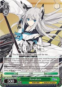 Kawakaze - Azur Lane - Weiss Schwarz card
