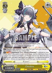 Cheshire - Azur Lane - Weiss Schwarz card