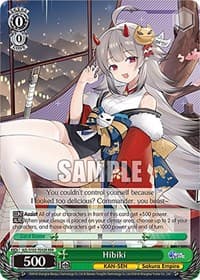 Hibiki (RRR) - Azur Lane - Weiss Schwarz card