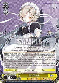 Sheffield - Azur Lane - Weiss Schwarz card