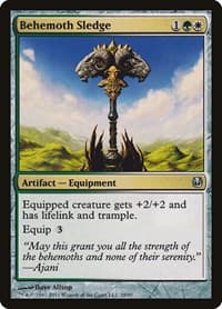 Behemoth Sledge - Duel Decks: Ajani vs. Nicol Bolas - Magic: The Gathering card