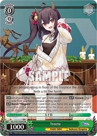 Isuzu (RRR) - Azur Lane - Weiss Schwarz card