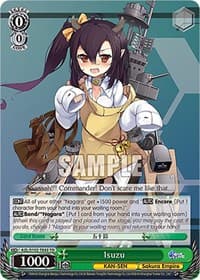 Isuzu - Azur Lane - Weiss Schwarz card