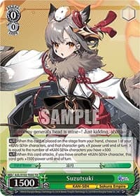 Suzutsuki - Azur Lane - Weiss Schwarz card