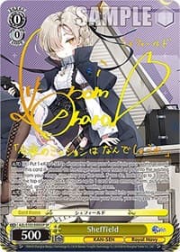 Sheffield (SP) (Gold Signature) - Azur Lane - Weiss Schwarz card