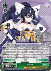 Yoizuki - Azur Lane - Weiss Schwarz card
