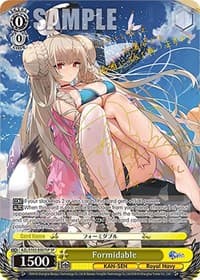 Formidable (SP) (Gold Signature) - Azur Lane - Weiss Schwarz card