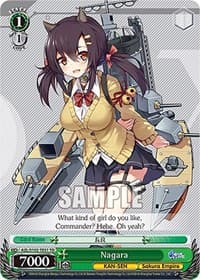 Nagara - Azur Lane - Weiss Schwarz card