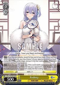 Rodney (SR) - Azur Lane - Weiss Schwarz card