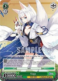 Kaga - Azur Lane - Weiss Schwarz card