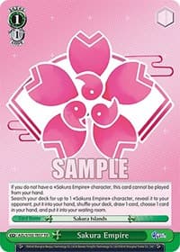 Sakura Empire - Azur Lane - Weiss Schwarz card