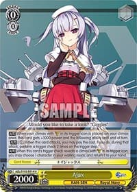 Ajax - Azur Lane - Weiss Schwarz card