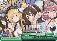 Four Sisters of Kongou - Azur Lane - Weiss Schwarz card