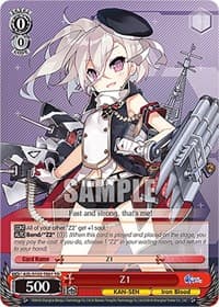 Z1 - Azur Lane - Weiss Schwarz card