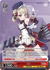 Z23 (SR) - Azur Lane - Weiss Schwarz card