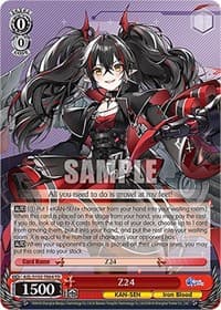 Z24 - Azur Lane - Weiss Schwarz card