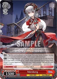 Nurnberg (RRR) - Azur Lane - Weiss Schwarz card