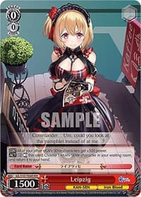 Leipzig (RRR) - Azur Lane - Weiss Schwarz card