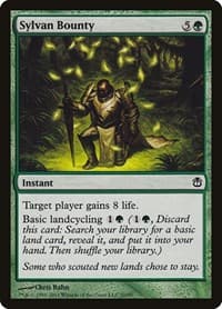 Sylvan Bounty - Duel Decks: Ajani vs. Nicol Bolas - Magic: The Gathering card