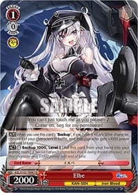 Elbe - Azur Lane - Weiss Schwarz card