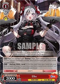 Elbe (RRR) - Azur Lane - Weiss Schwarz card