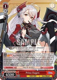 Prinz Eugen - Azur Lane - Weiss Schwarz card