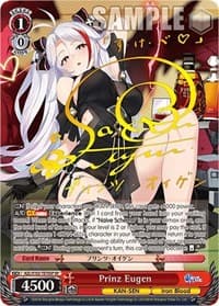 Prinz Eugen (SP) (Gold Signature) - Azur Lane - Weiss Schwarz card