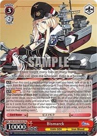 Bismarck - Azur Lane - Weiss Schwarz card