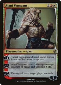 Ajani Vengeant - Duel Decks: Ajani vs. Nicol Bolas - Magic: The Gathering card
