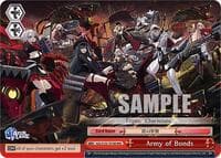 Army of Bonds (RRR) - Azur Lane - Weiss Schwarz card