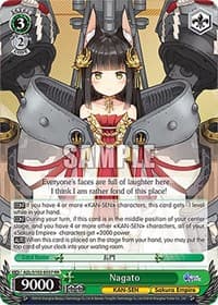 Nagato - Azur Lane - Weiss Schwarz card