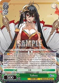 Taihou - Azur Lane - Weiss Schwarz card