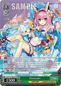 Hanazuki (SP) (Gold Signature) - Azur Lane - Weiss Schwarz card