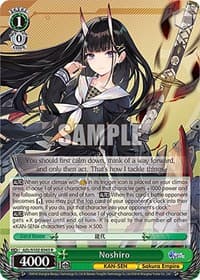 Noshiro - Azur Lane - Weiss Schwarz card