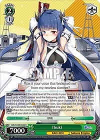 Ibuki - Azur Lane - Weiss Schwarz card