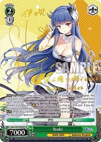 Ibuki (SP) (Gold Signature) - Azur Lane - Weiss Schwarz card