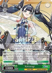 Katsuragi - Azur Lane - Weiss Schwarz card