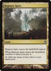 Rupture Spire - Duel Decks: Ajani vs. Nicol Bolas - Magic: The Gathering card