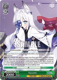 Kasumi - Azur Lane - Weiss Schwarz card