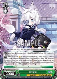 Kasumi (SR) - Azur Lane - Weiss Schwarz card