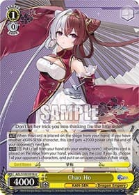 Chao Ho - Azur Lane - Weiss Schwarz card