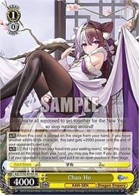 Chao Ho (SR) - Azur Lane - Weiss Schwarz card